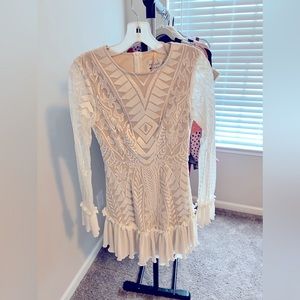 Hello Molly White Dress Size Small/4